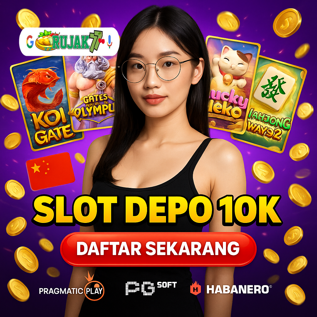 RUJAK77 Situs Slot Depo 10k via QRIS terpercaya 2025